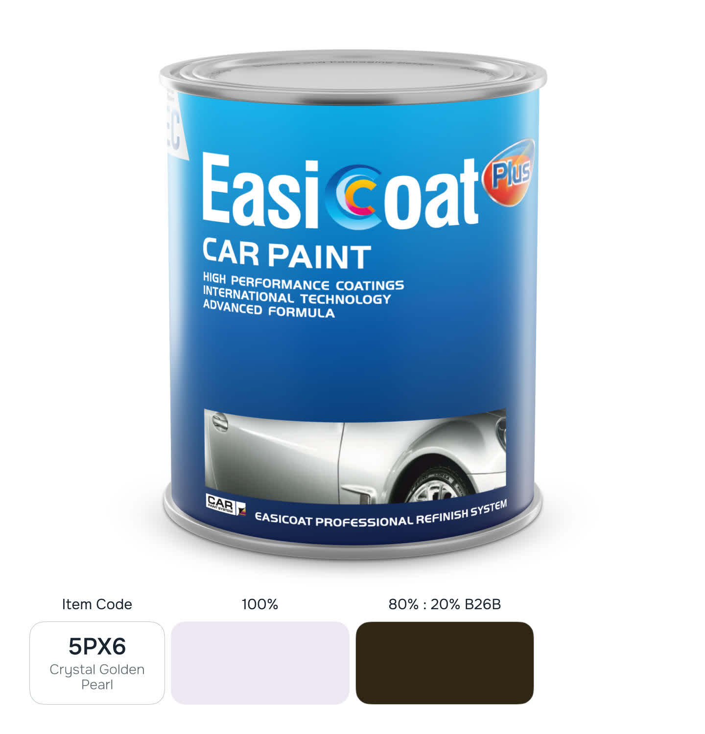 EasiCoat EC-5PX6 Crystal Golden Pearl 0,5л