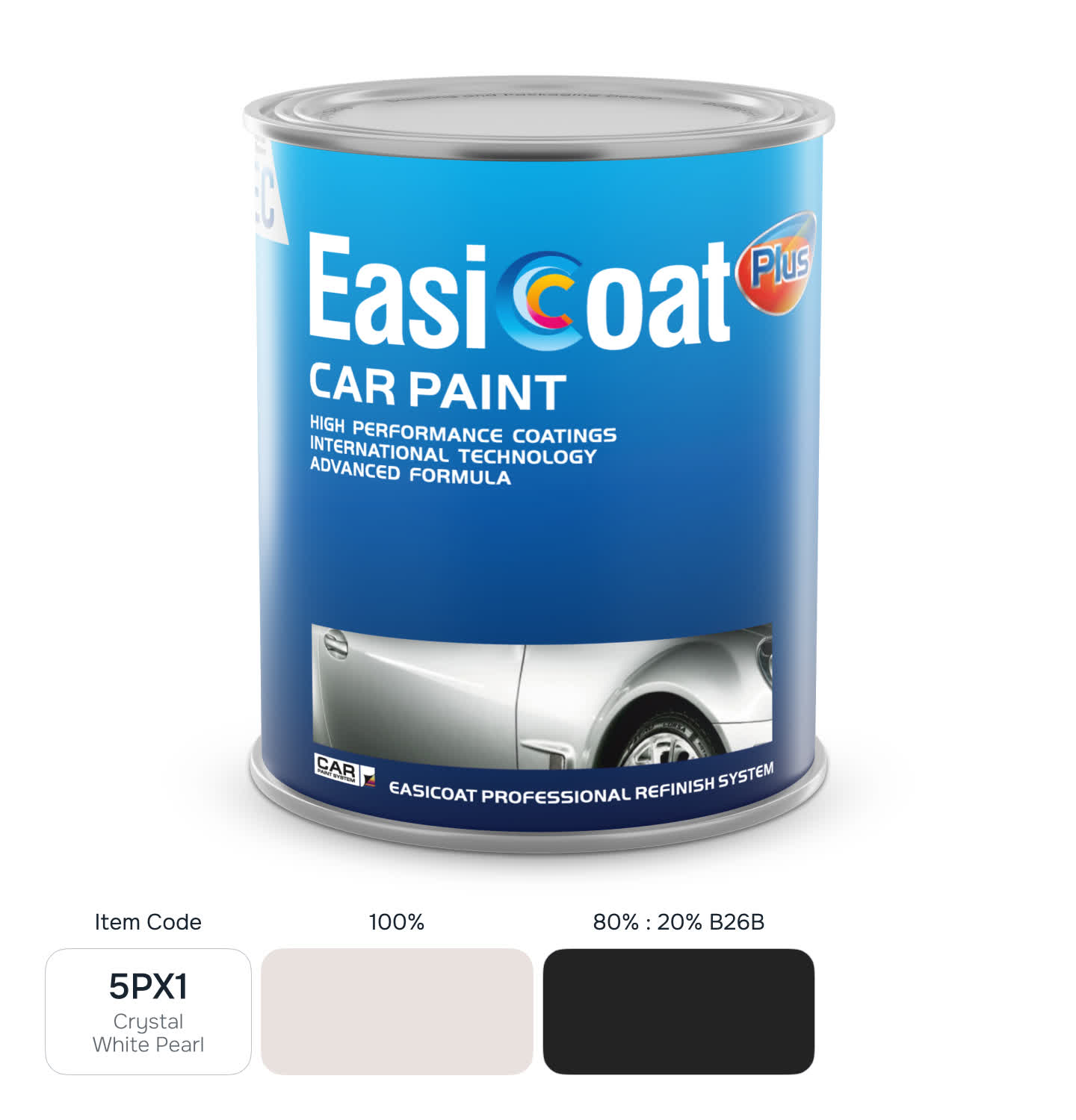 EasiCoat EC-5PX1 Crystal White Pearl 0,5л