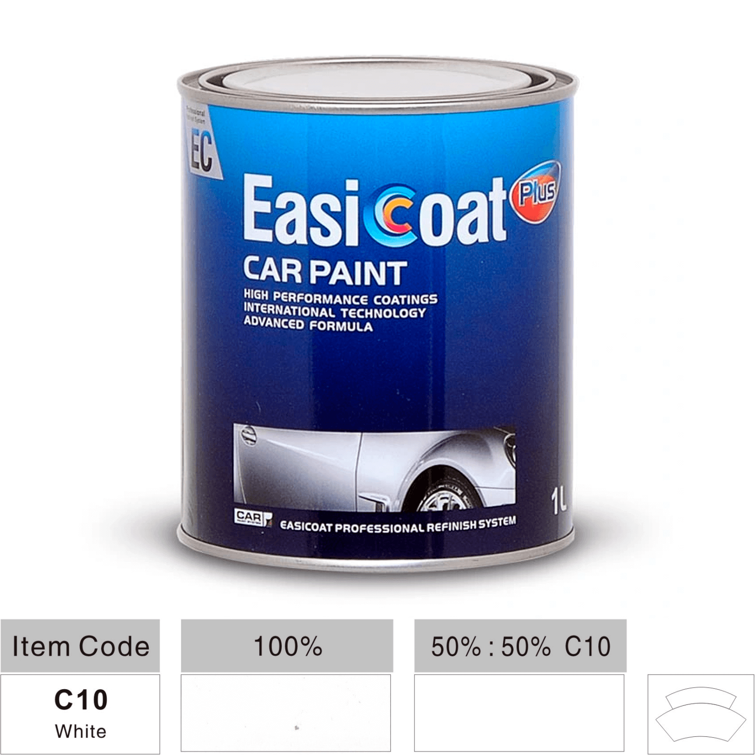 EasiCoat EC-C10 White 1л