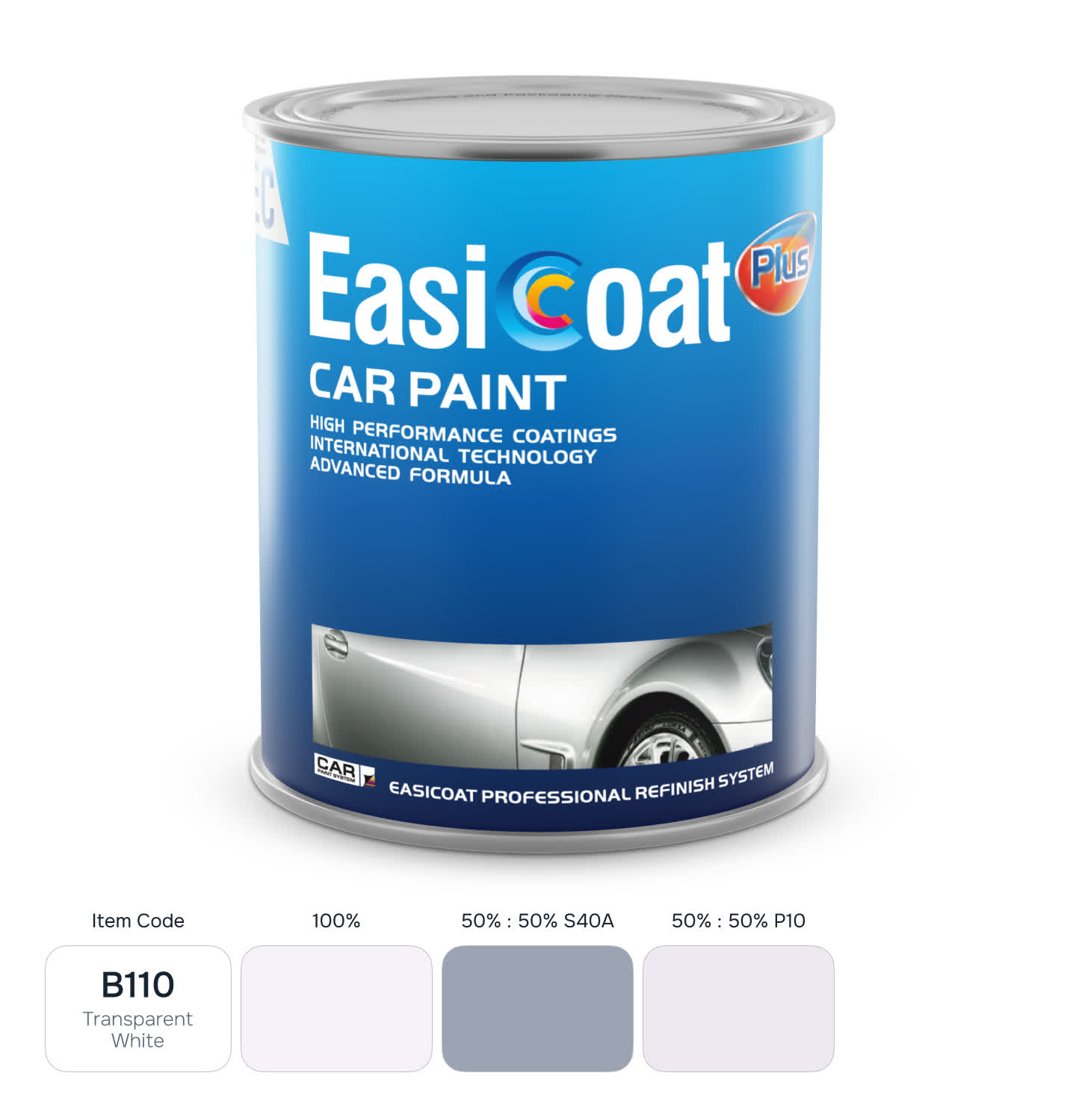 EasiCoat EC-B110 Transparent White 1л