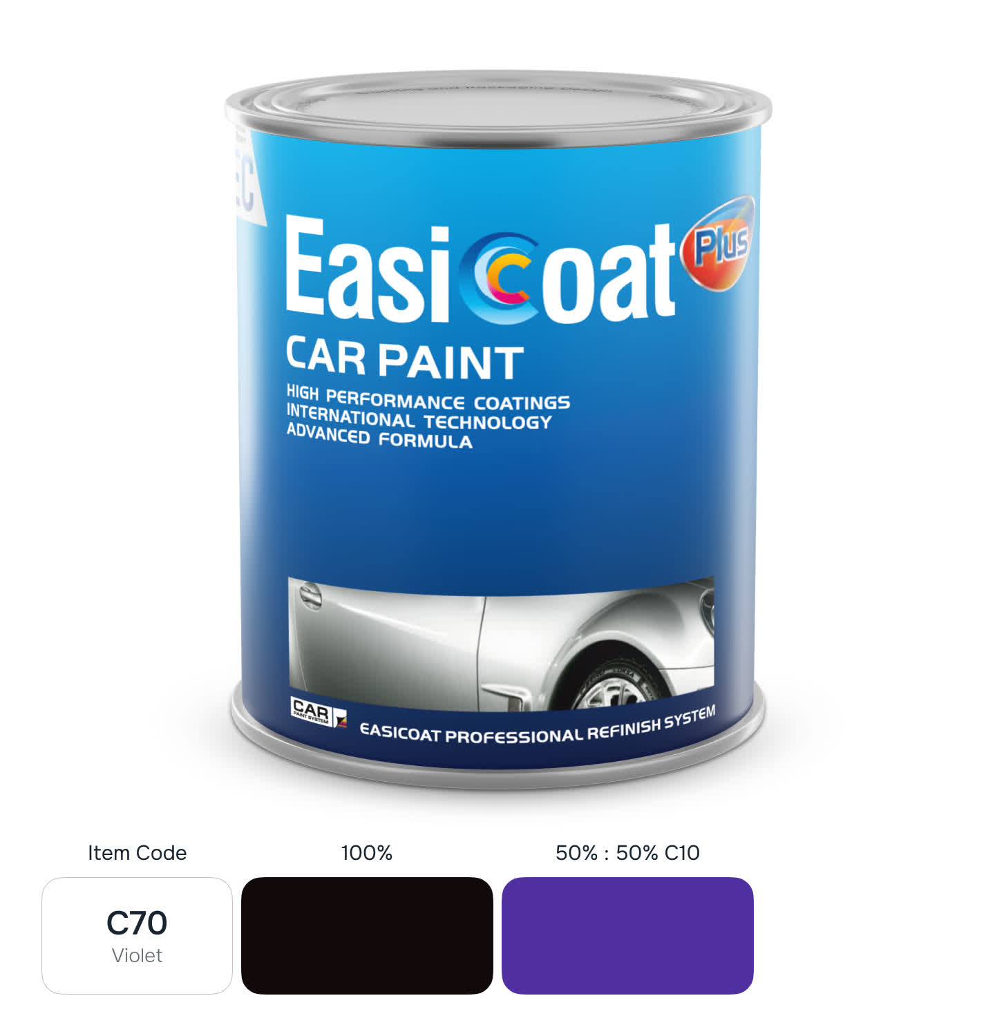 EasiCoat EC-C70 Violet 1л