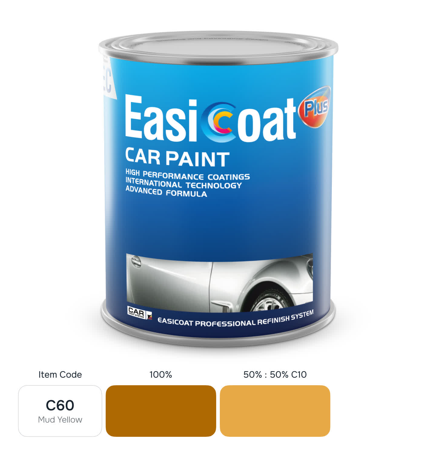 EasiCoat EC-C60 Mud Yellow 1л