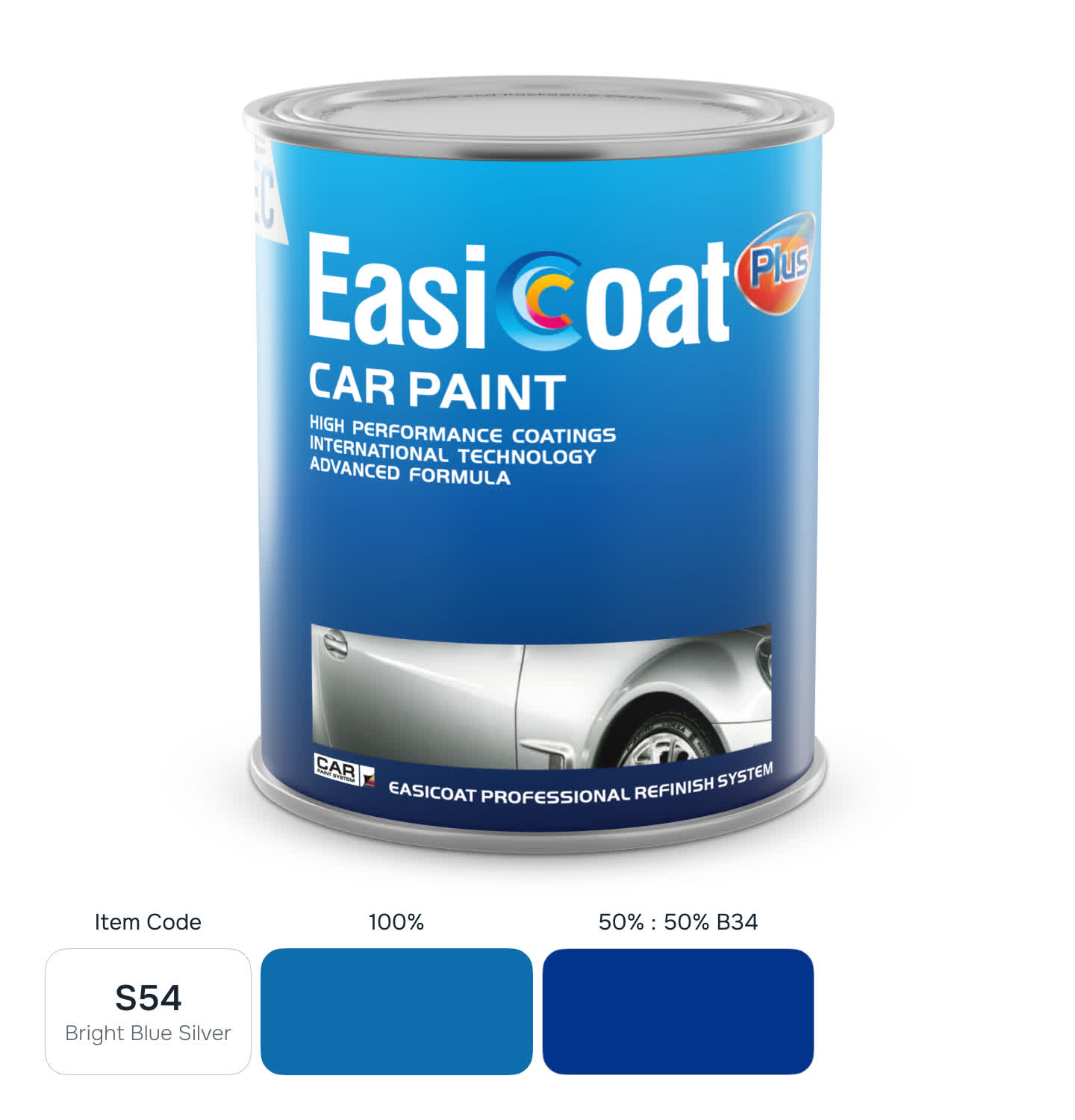 EasiCoat EC-S54 Bright Blue Silver 0,5л