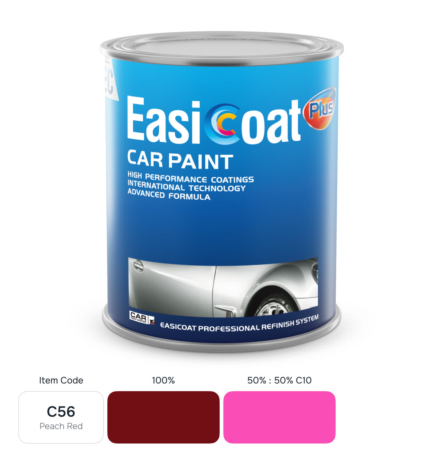 EasiCoat EC-C56 Peach Red 1л