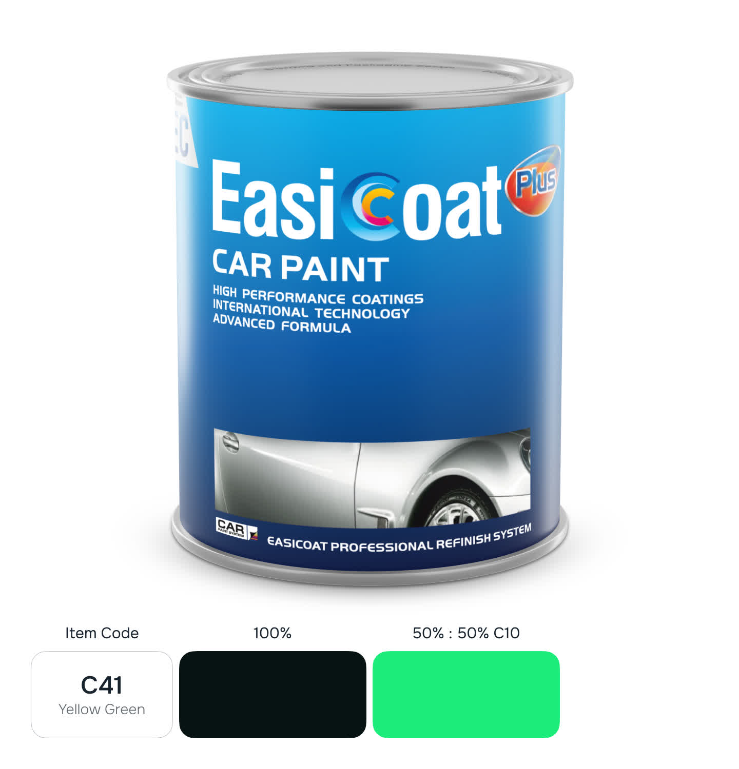 EasiCoat EC-C41 Yellow Green 1л