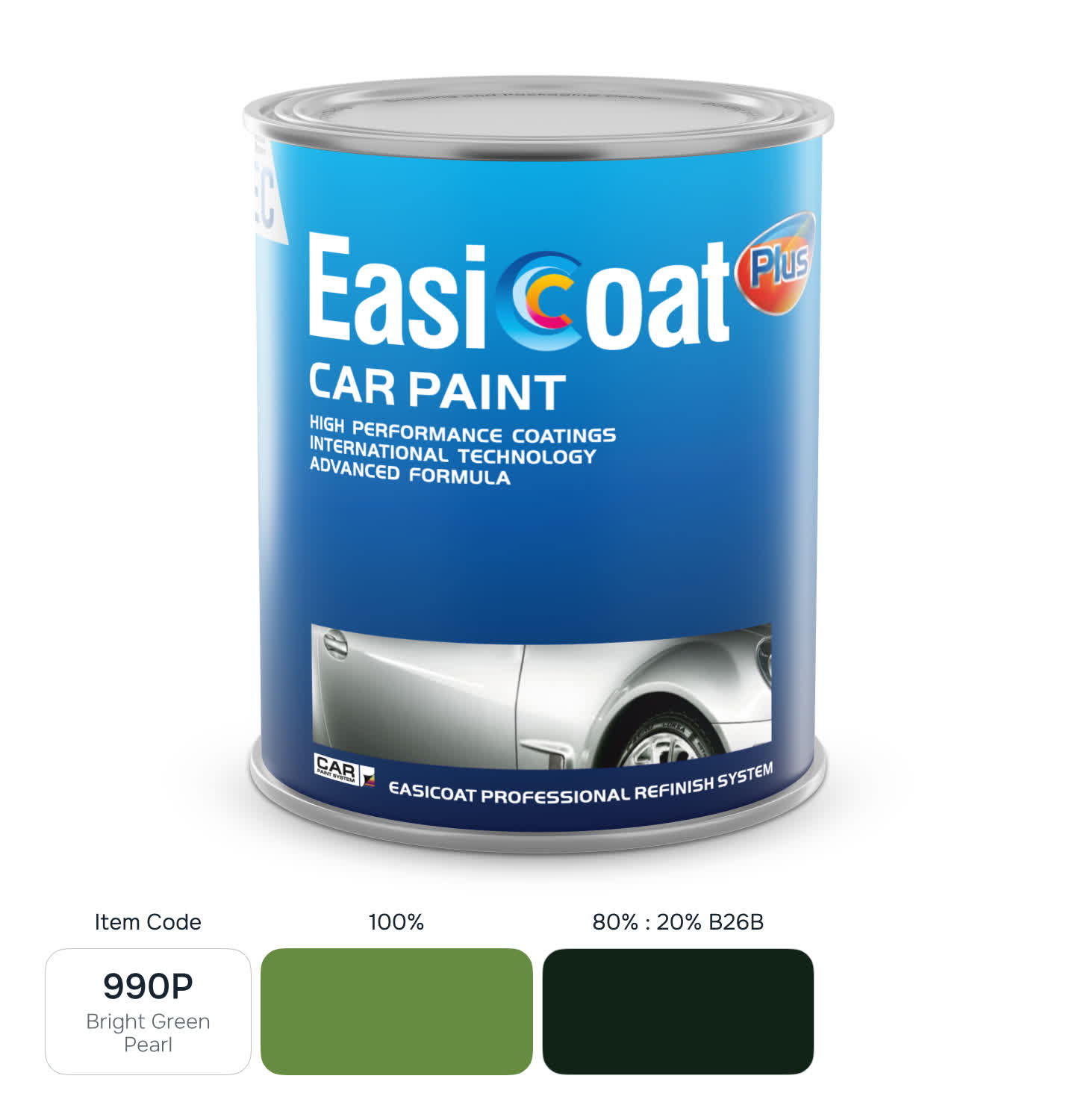 EasiCoat EC-990P Bright Green Pearl 0,5л