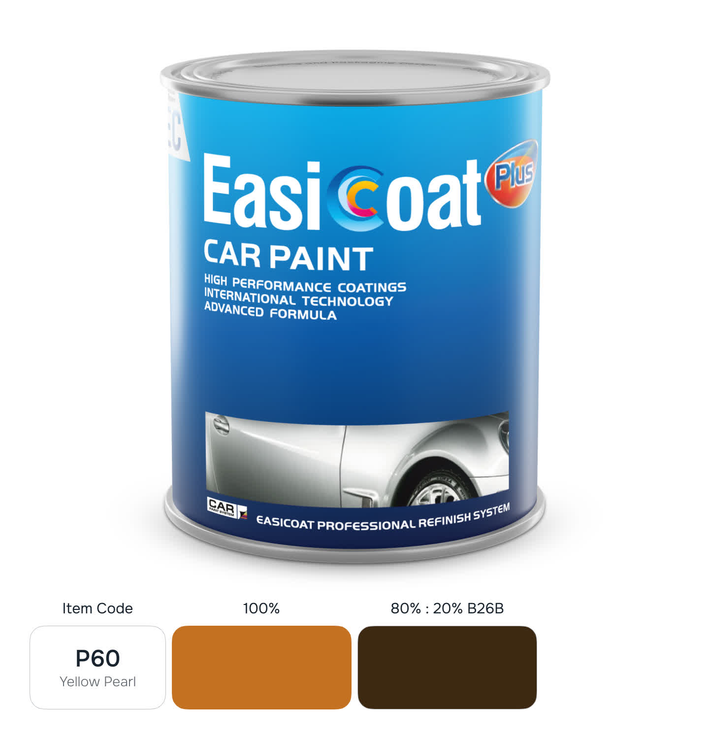 EasiCoat EC-P60 Yellow Pearl 1л