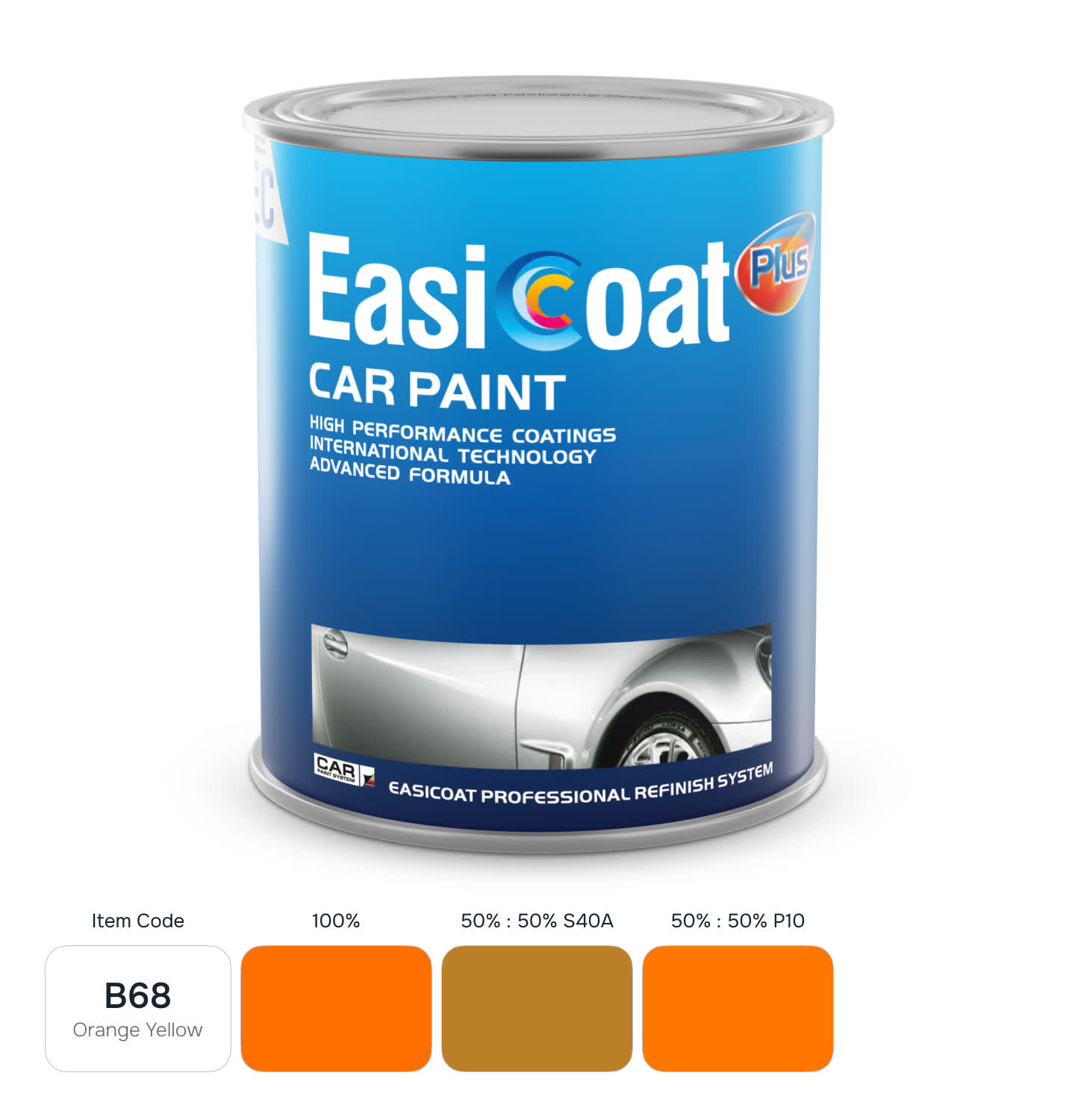 EasiCoat EC-B68 Orange YeIIow 1л