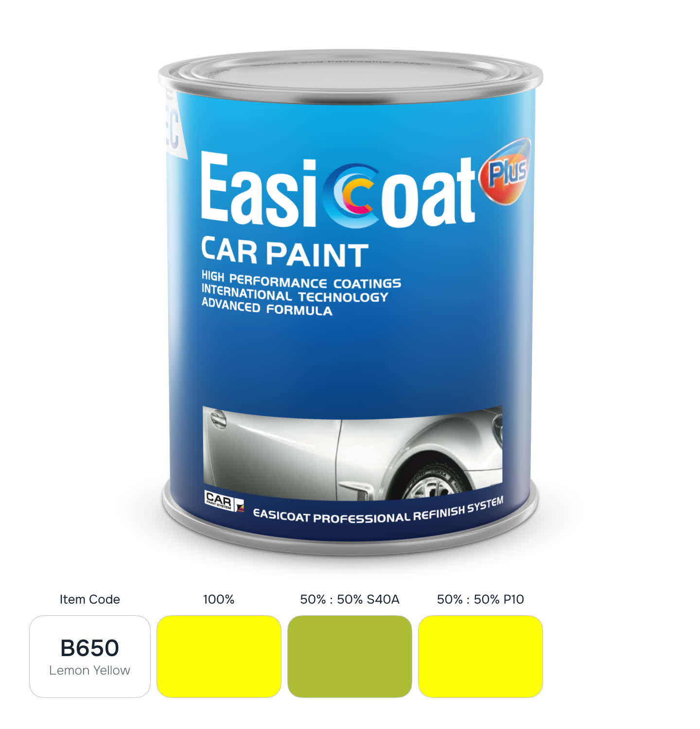 EasiCoat EC-B650 Lemon Yellow 1л