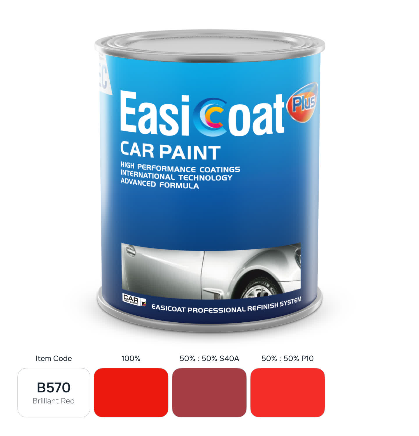 EasiCoat EC-B570 Brilliant Red 1л