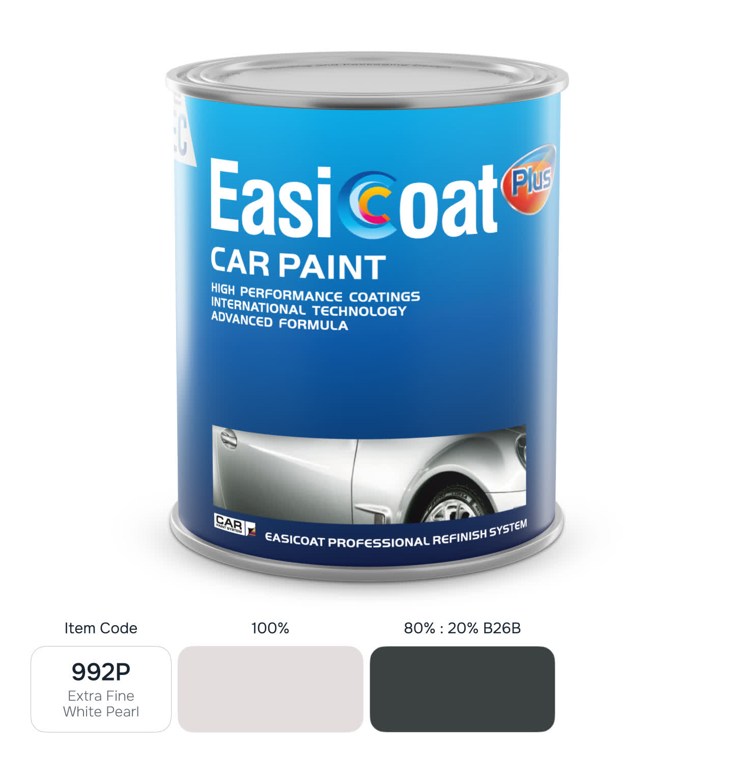 EasiCoat EC-992P Ultrafine White Pearl 1л