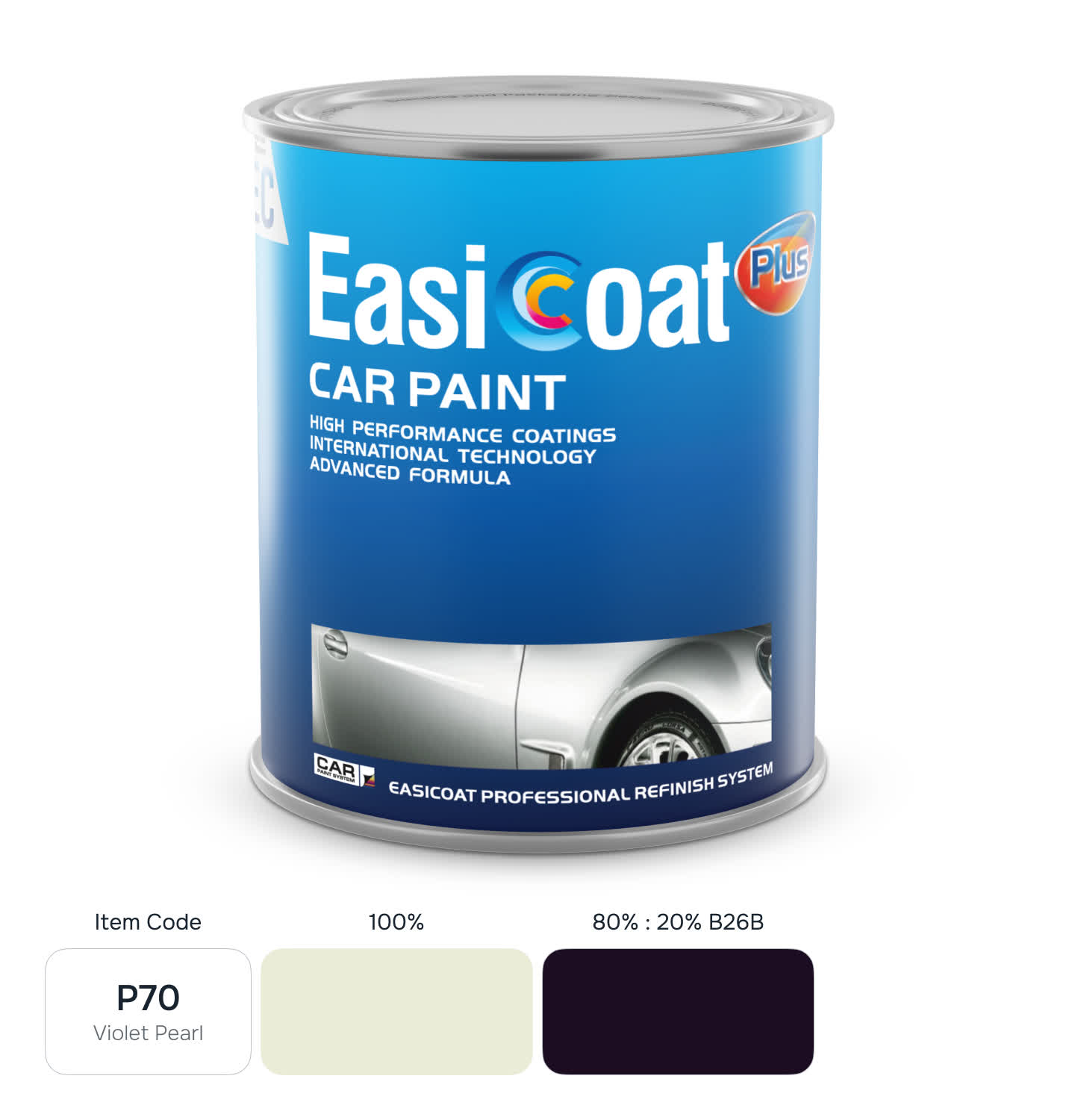 EasiCoat EC-P70 Violet Pearl 1л