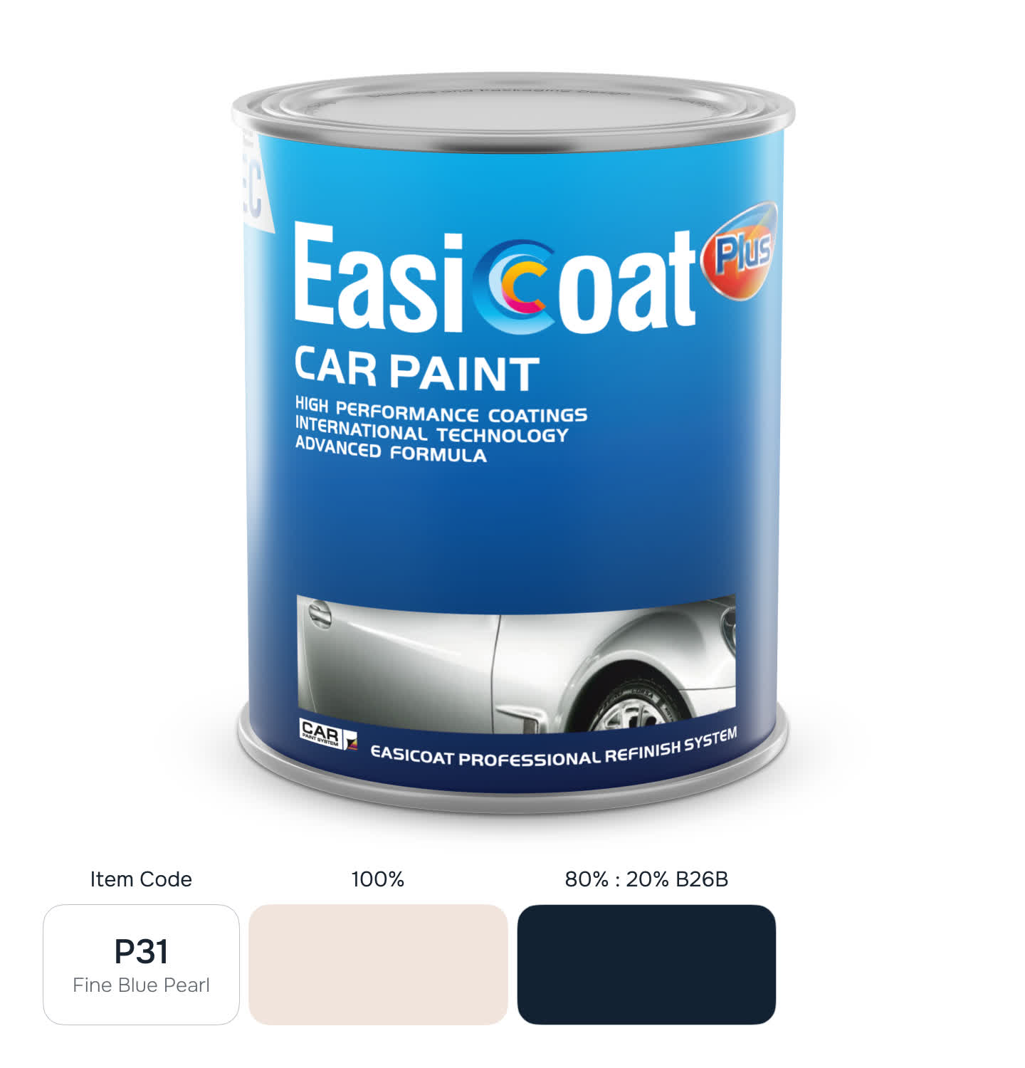 EasiCoat EC-P31 Fine Blue Pearl 1л