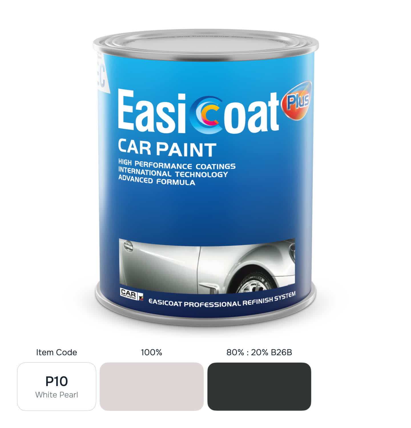 EasiCoat EC-P10 White Pearl 1л