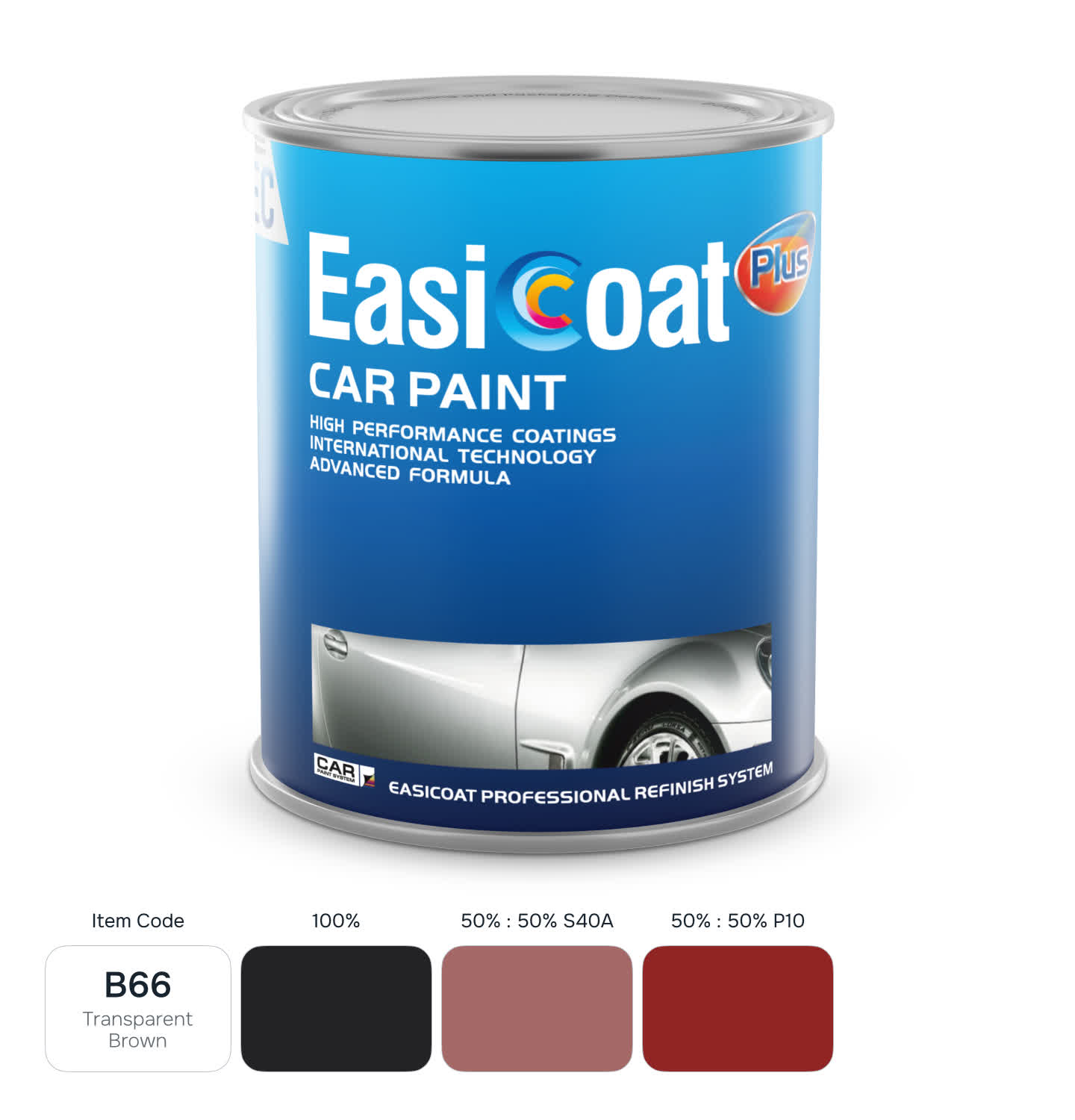 EasiCoat EC-B66 Transparent Brown 1л