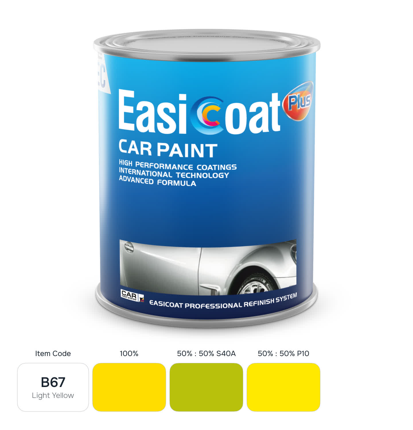 EasiCoat EC-B67 Light Yellow 1л