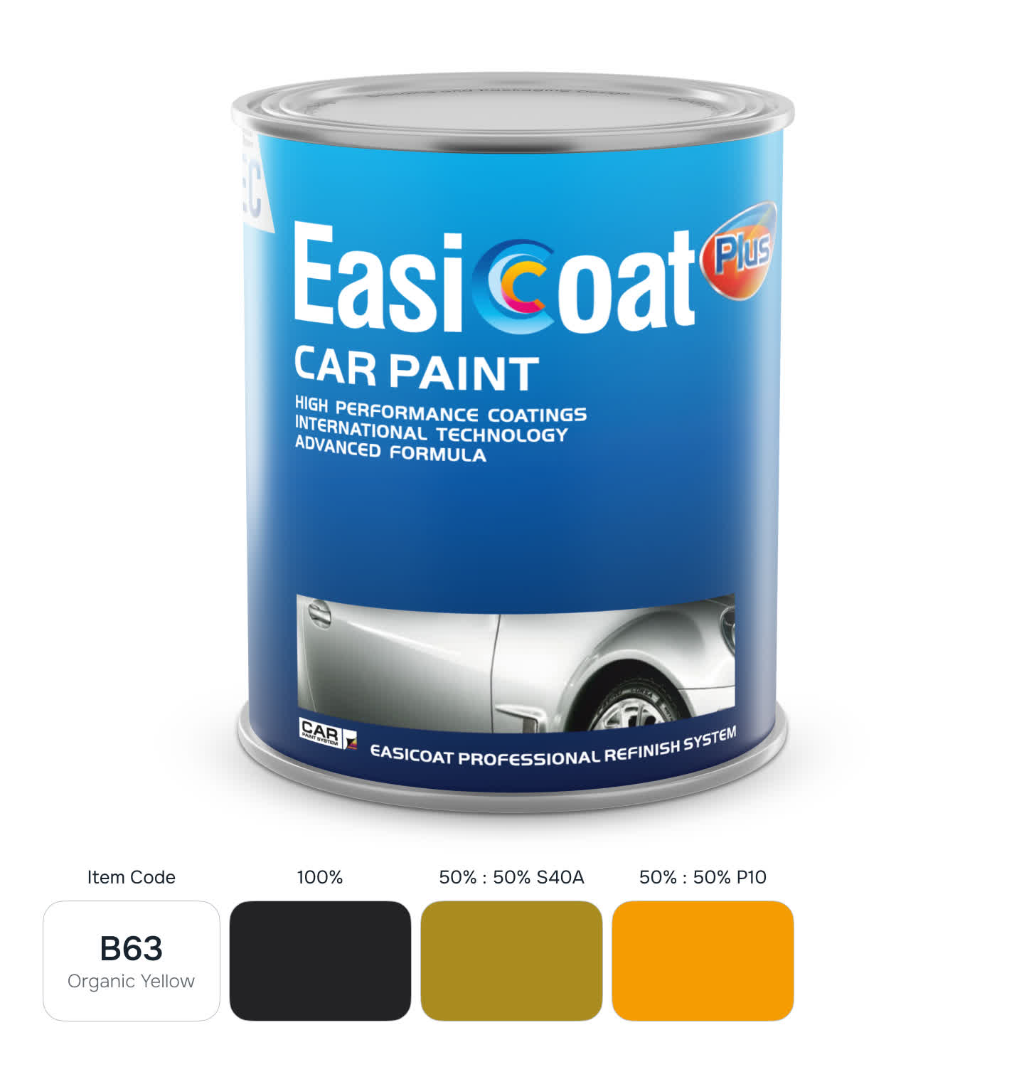 EasiCoat EC-B63 Organic Yellow 1л