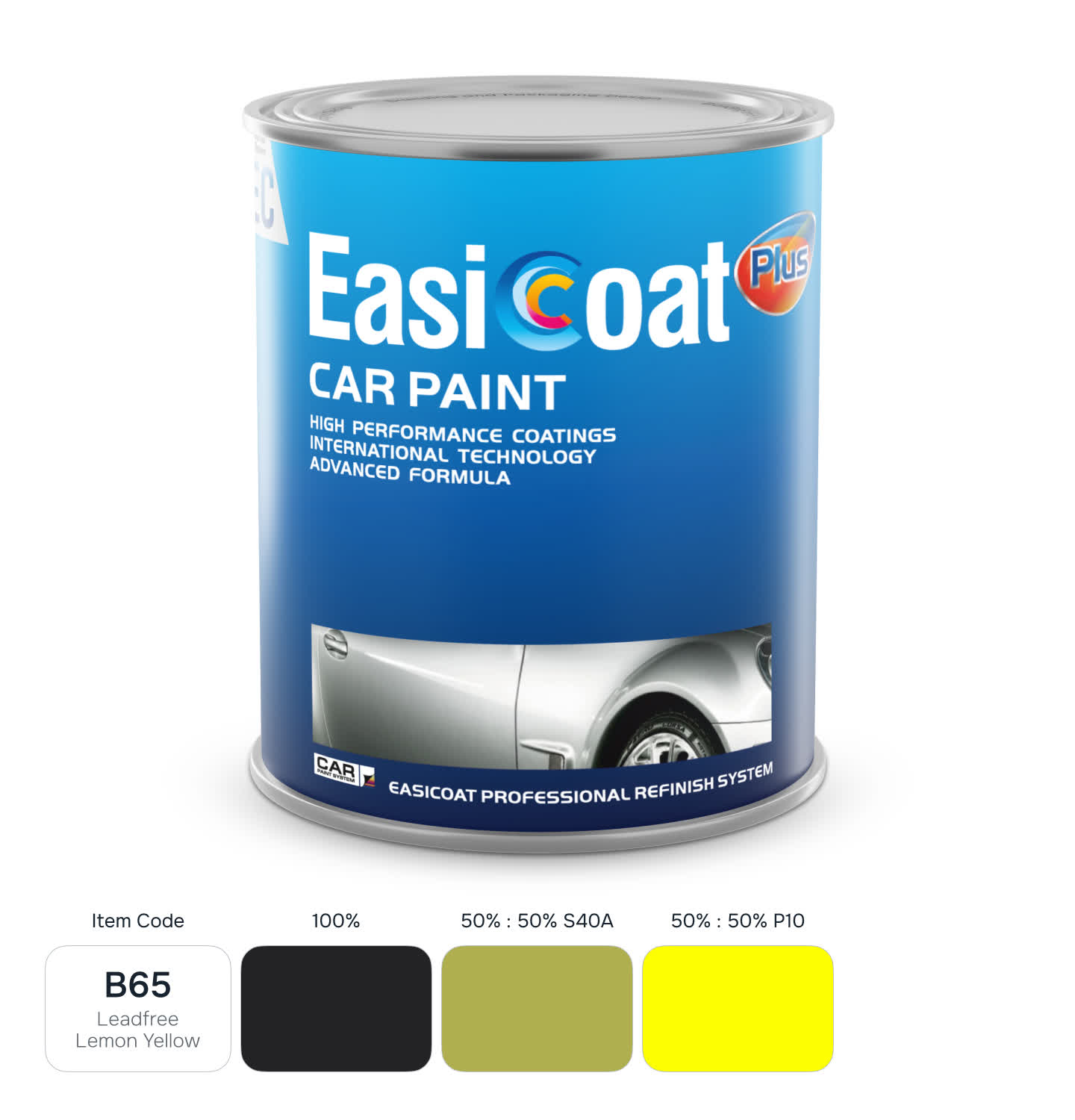 EasiCoat EC-B65 Leadfree Lemon Yellow 1л