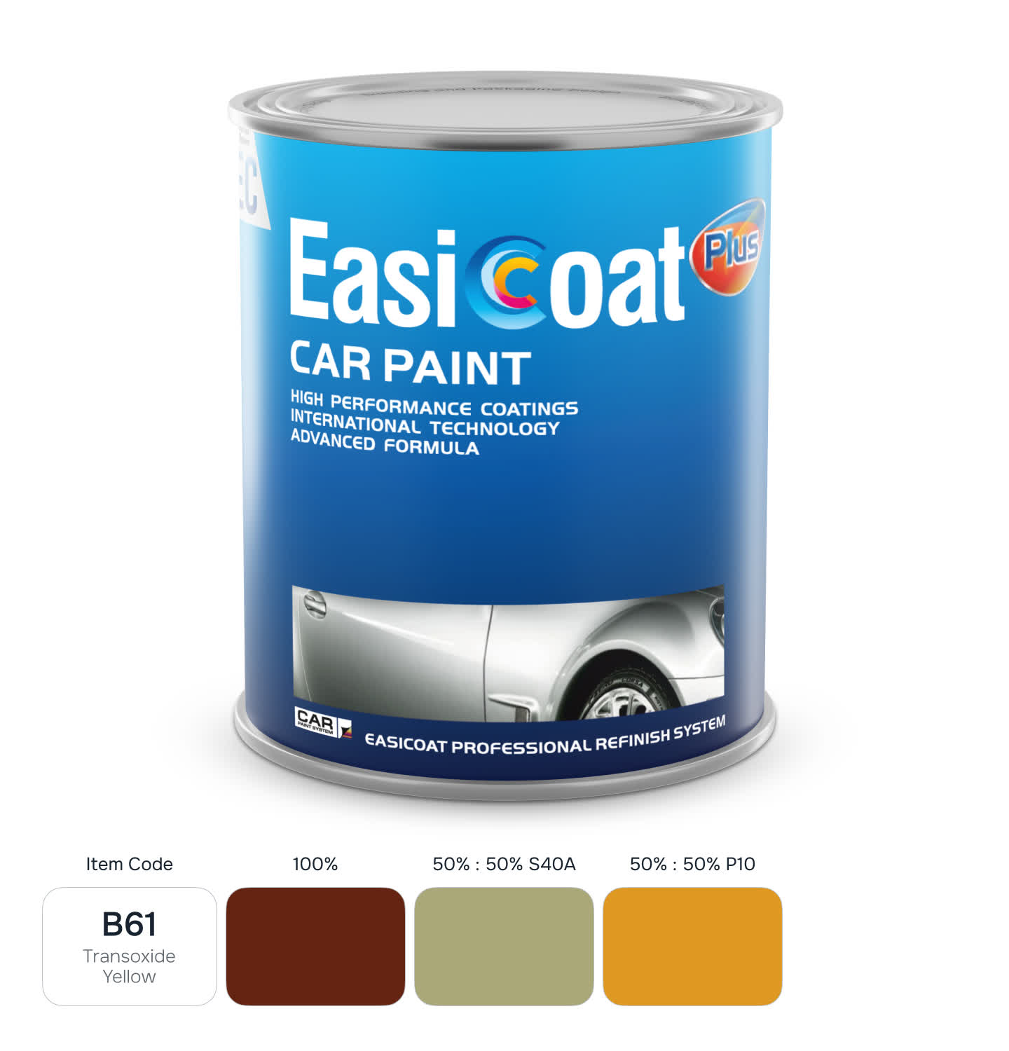 EasiCoat EC-B61 Transoxide Yellow 1л
