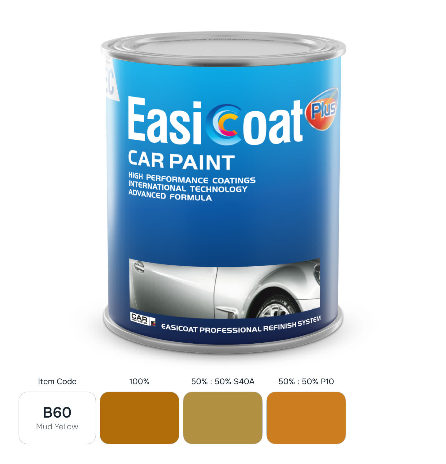 EasiCoat EC-B60 Mud Yellow 1л
