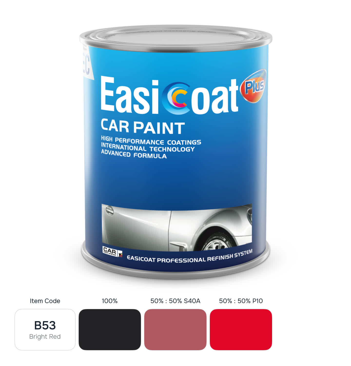 EasiCoat EC-B53 Bright Red 1л