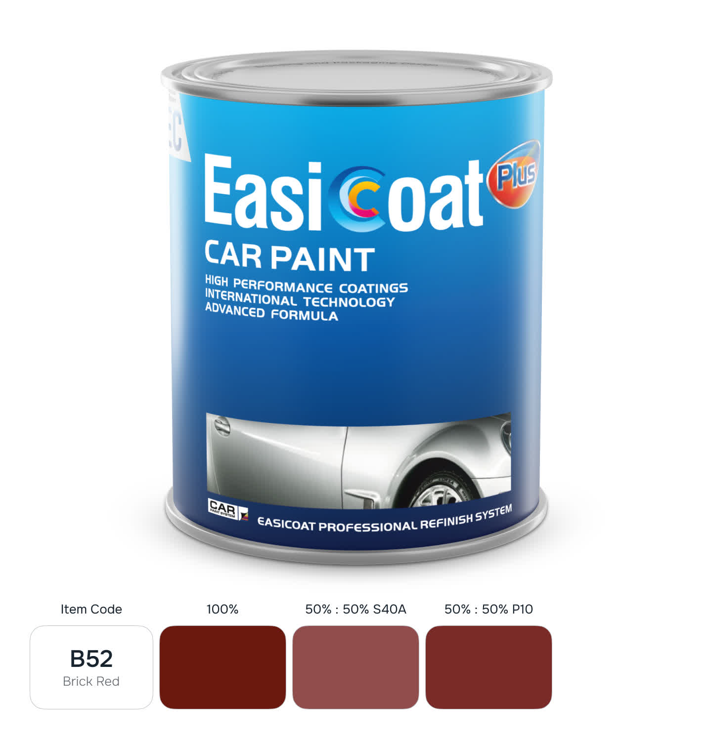 EasiCoat EC-B52 Brick Red 1л