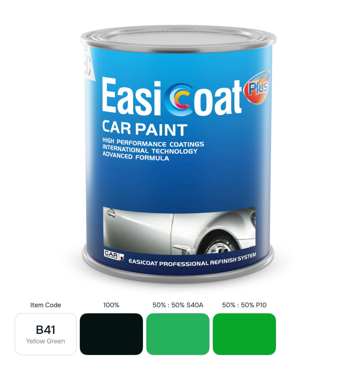 EasiCoat EC-B41 Yellow Green 1л