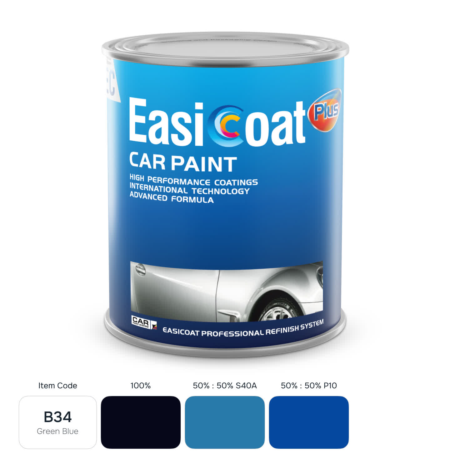 EasiCoat EC-B34 Green Blue 1л