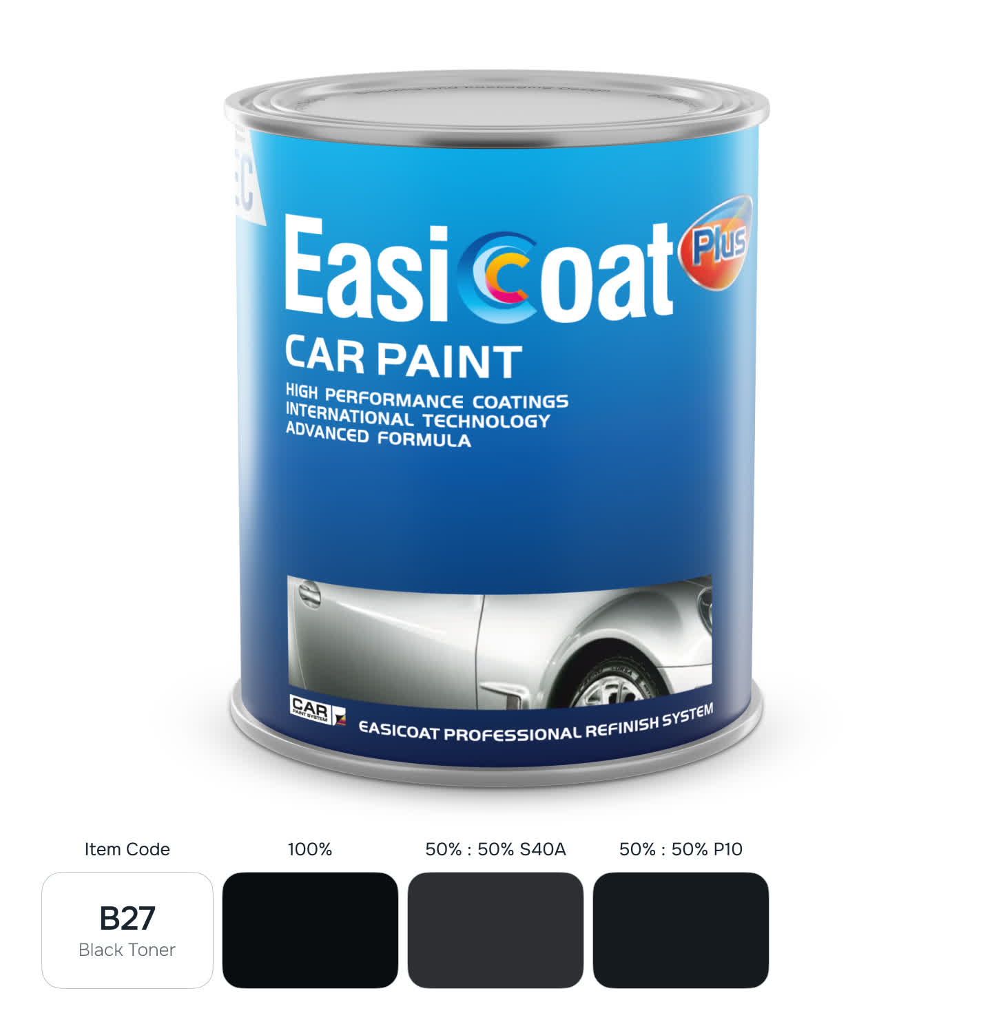EasiCoat EC-B27 Black Toner 1л