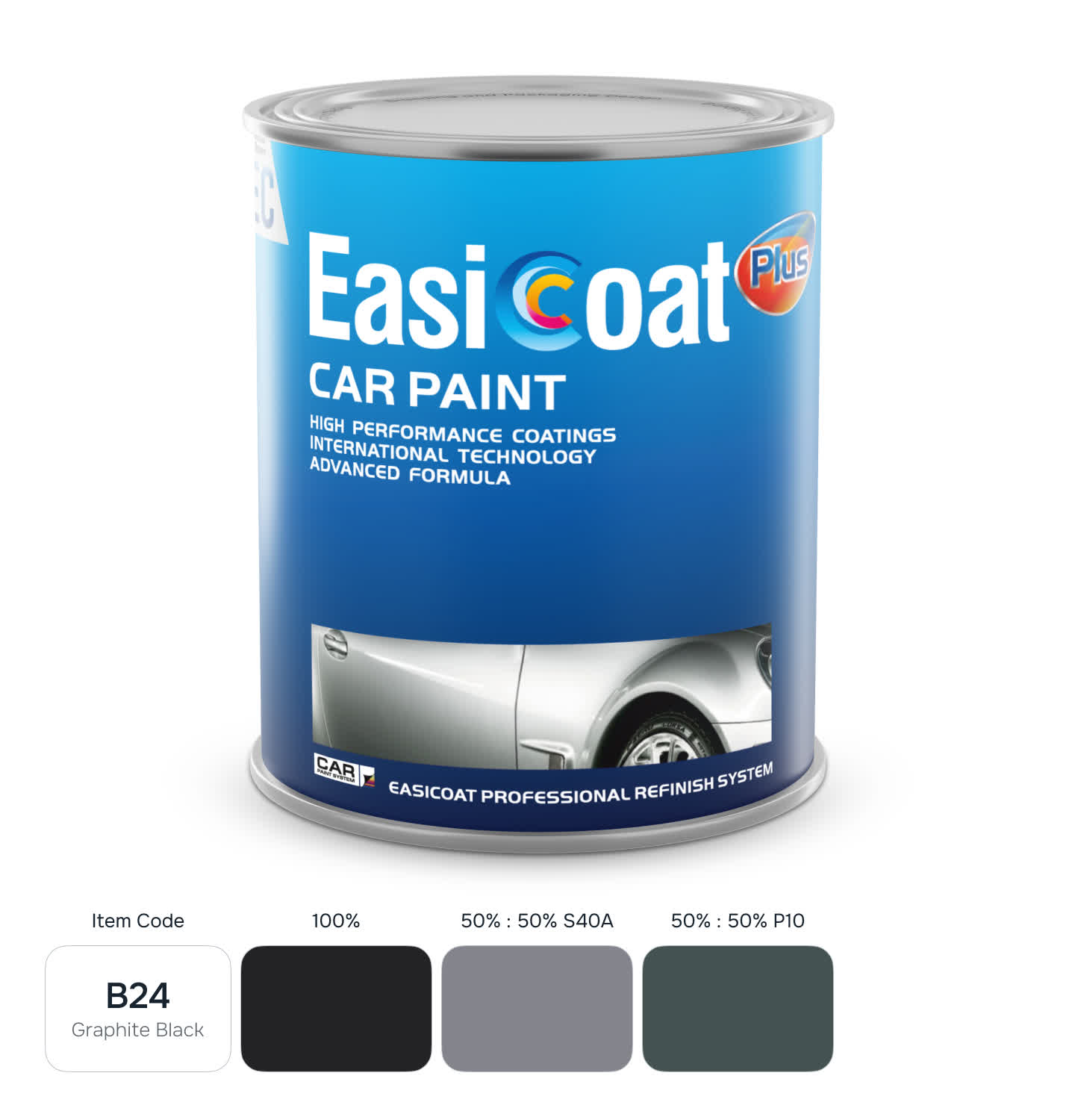 EasiCoat EC-B25 Black 1л